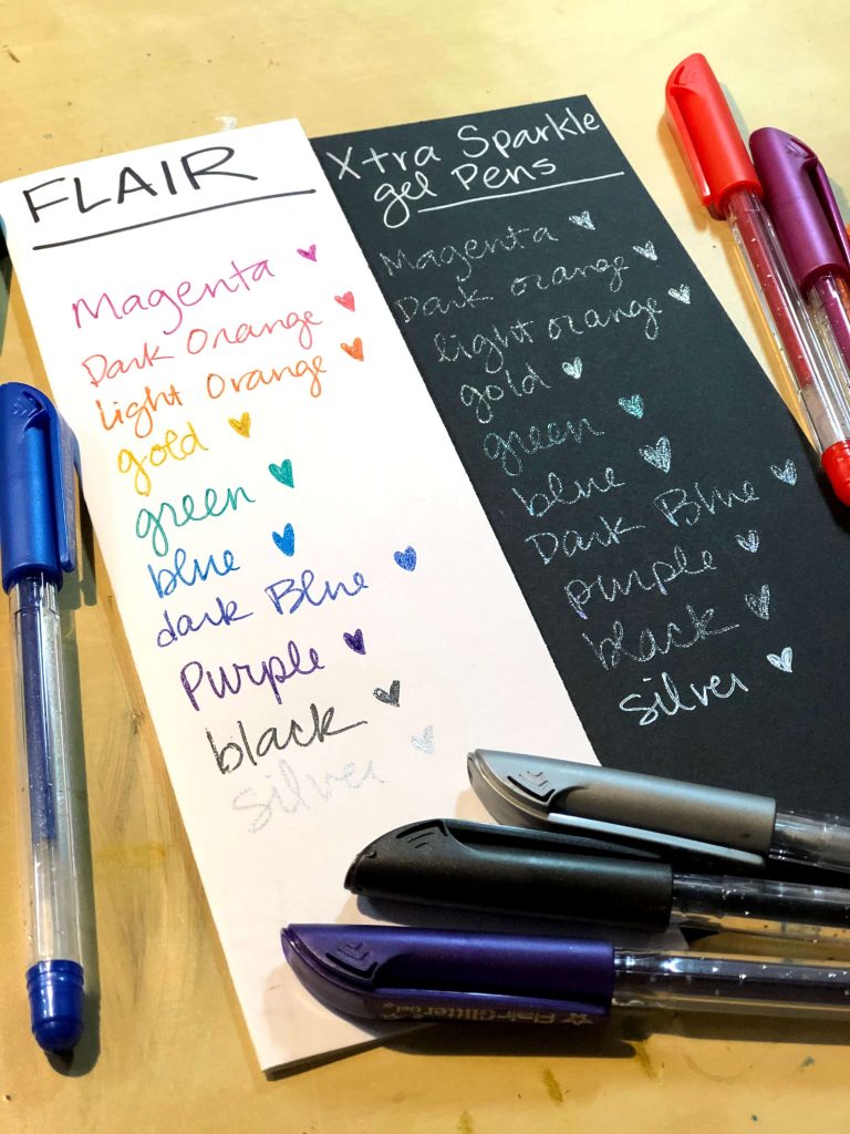 Flair Xtra Sparkle Gel Pens